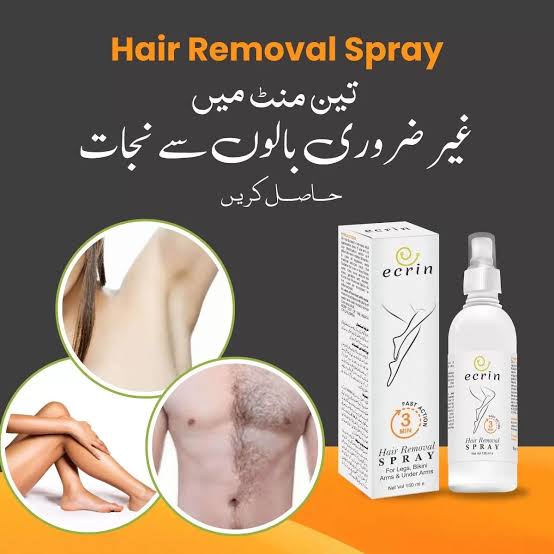 Ecrin hair removal spray