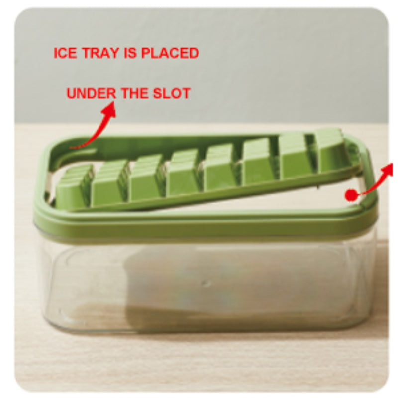 Silicon ice cube tray