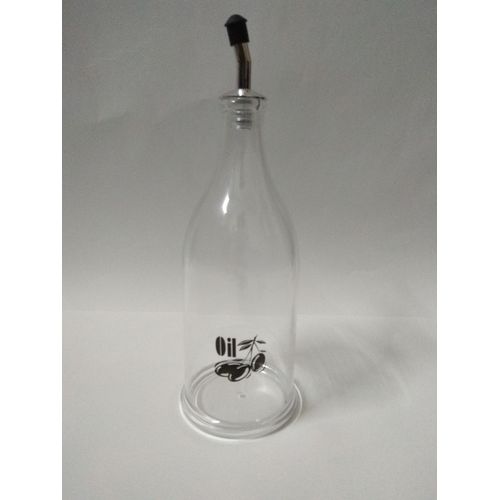 Acrylic cooking oil bottle