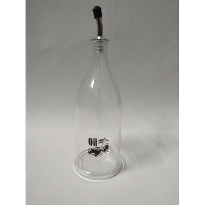 Acrylic cooking oil bottle
