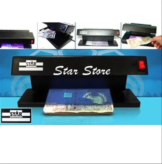 Magnifier 5x led uv money currency checker-glass microscope