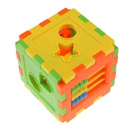 Educational shape sorter toy for kids