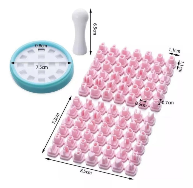 Alphabet cookie cutter set