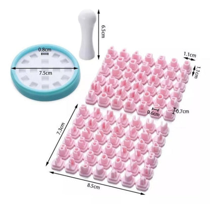 Alphabet cookie cutter set