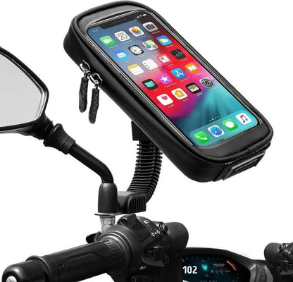 Bike 360 rotating waterproof mobile holder