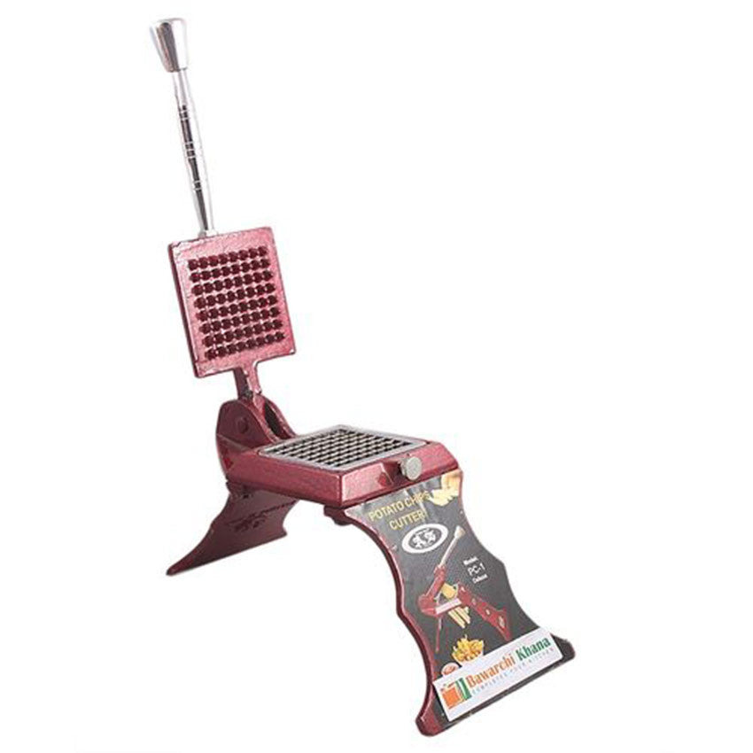 French fries cutter red