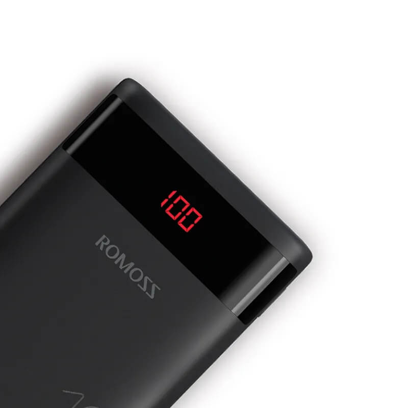 Romoss ares 10 power bank 10000mah mini size
