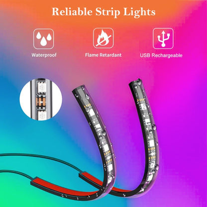 Car interior lights 4pcs 48 led