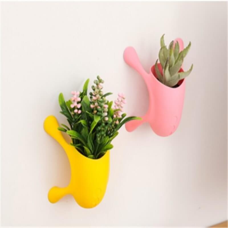 Wall-mounted window vases desk pen holders
