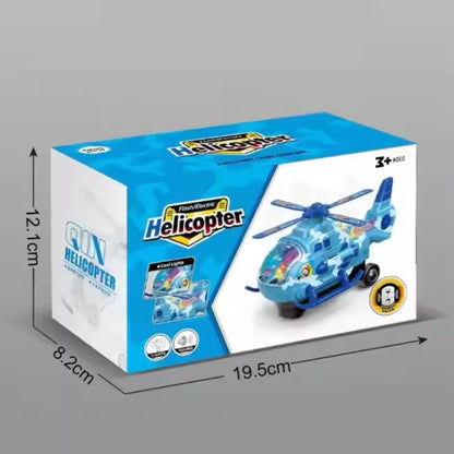 POLICE HELICOPTER WITH LIGHT SOUNDS and SMOKE