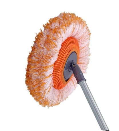 Telescopic orange duster mop