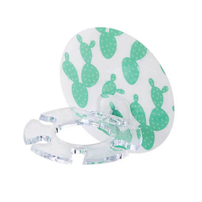 Acrylic toothbrush and toothpaste holder