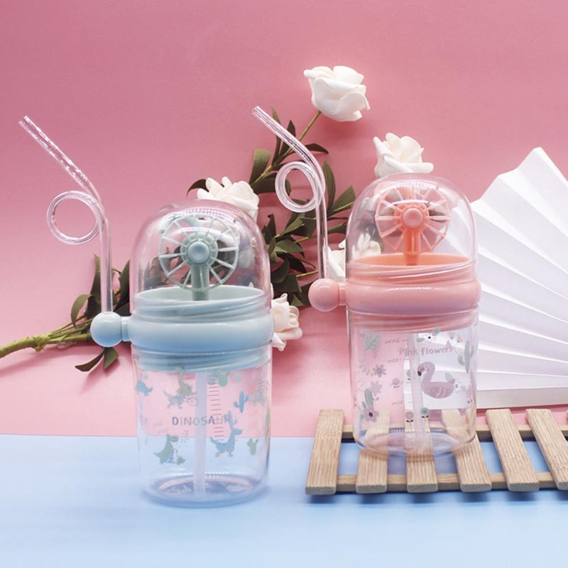 250 ml baby straw water bottle