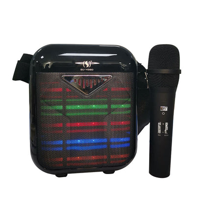 Karaoke machine with 2 wireless microphones