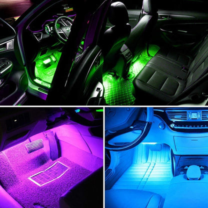 Car interior lights 4pcs 48 led