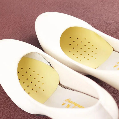 Pair of women shoes cushion foot inserts silicone heel pad