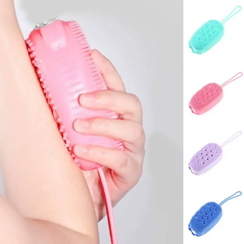 Silicone bath sponge
