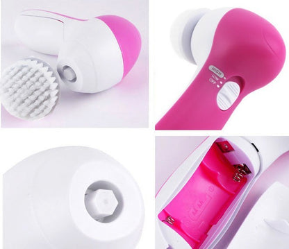 5 in 1 facial cleanser & massager