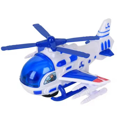 POLICE HELICOPTER WITH LIGHT SOUNDS and SMOKE