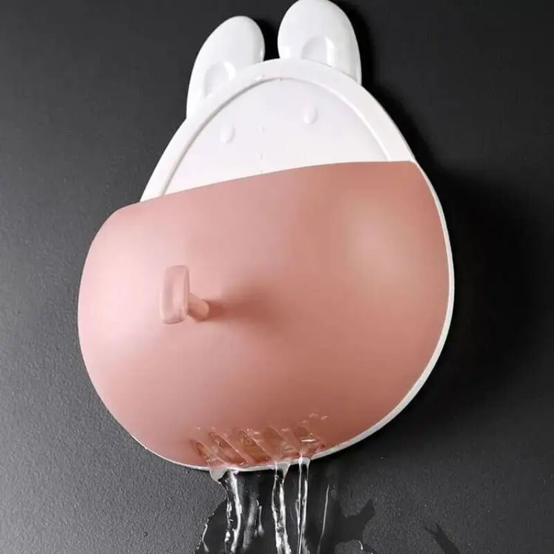 Multifunctional wall-mounted toothbrush storage holder