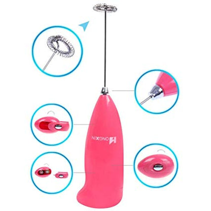 Handheld mini coffee & egg beater