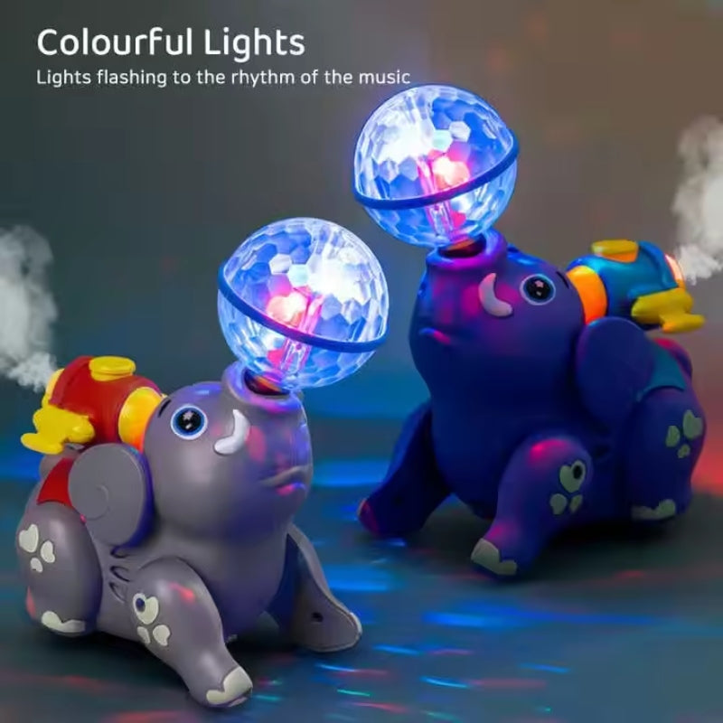 Electric Crawling Spray camel With Light and Sound