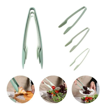 Food tongs plastic 3pcs