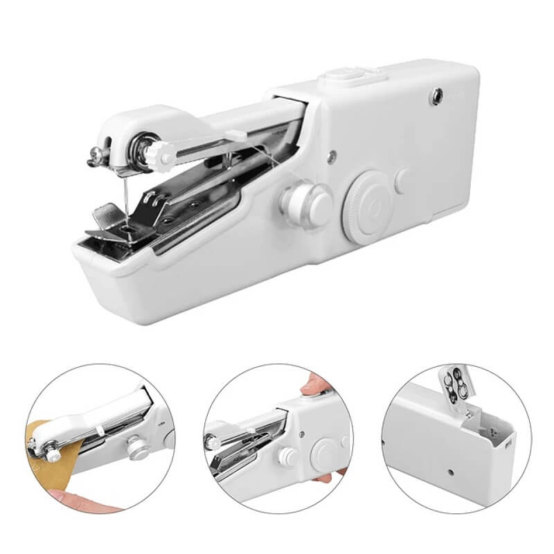 Handheld portable mini sewing machine