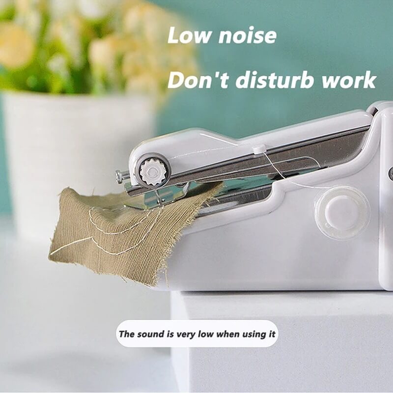 Handheld portable mini sewing machine
