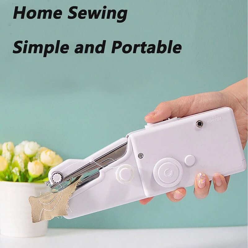 Handheld portable mini sewing machine