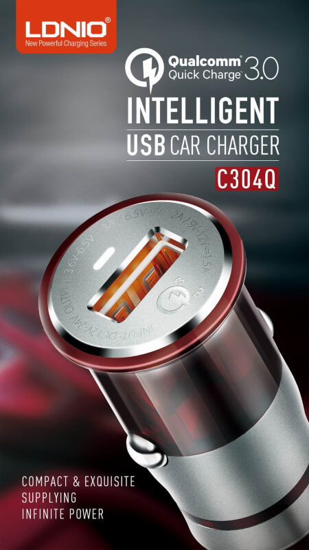 Ldnio c304q car charger