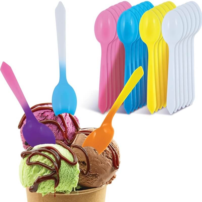 Set of 12 ice cream spoons