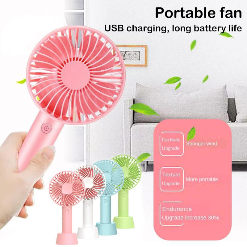 Usb mini handheld fan cooler portable small charging fan