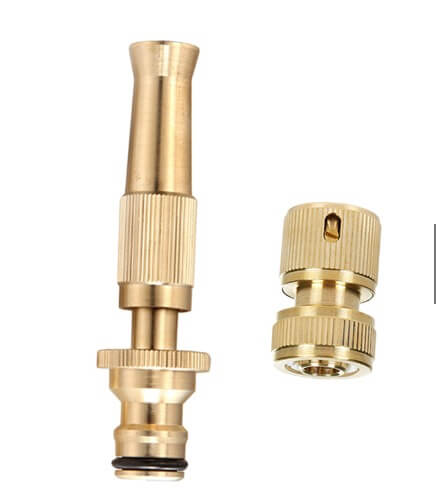 Smart metal waterjet high-pressure spray nozzle