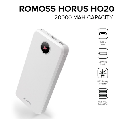 Romoss horus ho20 20000mah power bank