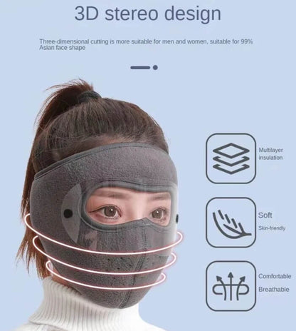 Riding full face cover mask