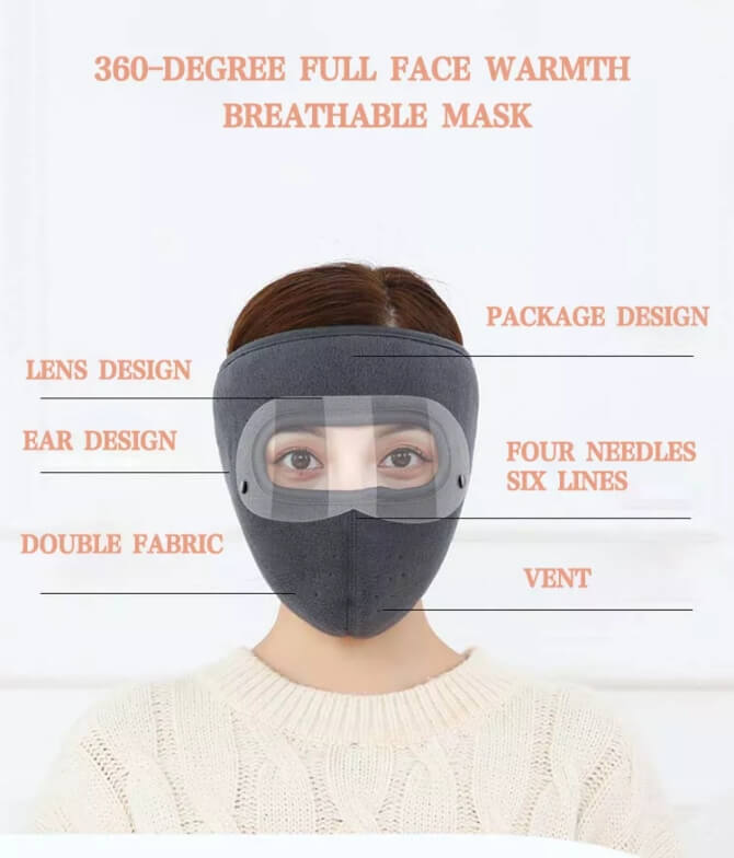 Riding Full Face Cover Mask For Motorbike