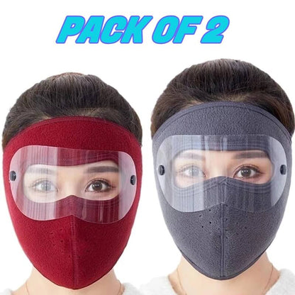 Riding full face cover mask pack of 2