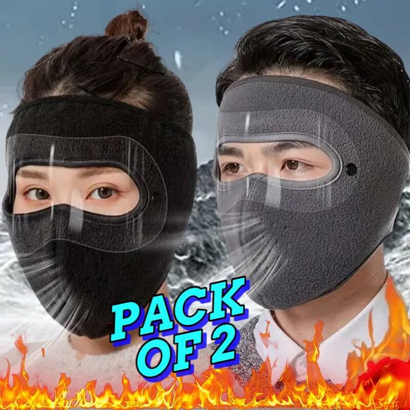 Riding full face cover mask pack of 2