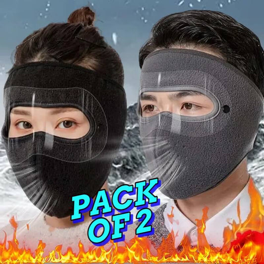 Riding full face cover mask pack of 2