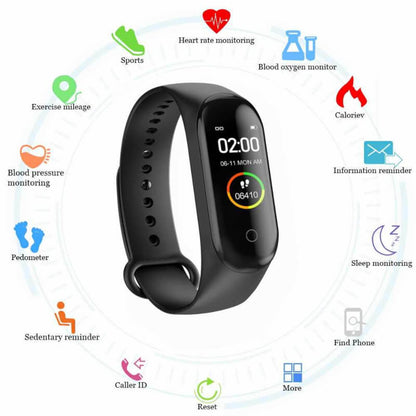 M4 plus healt band b.p fitness heart rae monitor