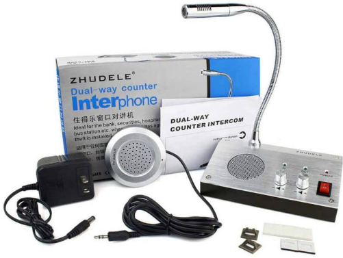 Dual way counter interphone