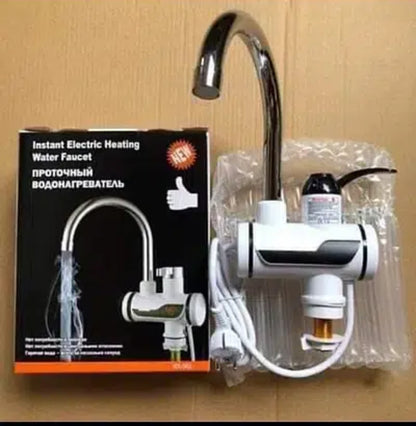 Instant water electric geyser with temp control and display