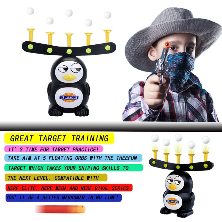 Battery operated penguin shoot game with usb
