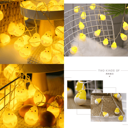 Cute fairy led light string egg 10 led