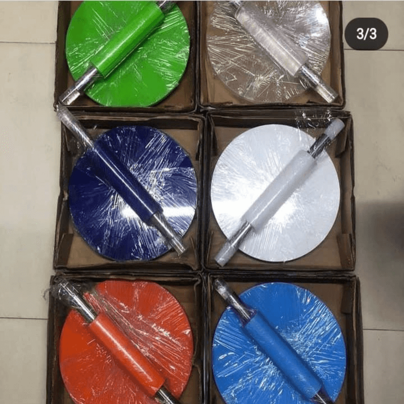Acrylic chakla belan with stand