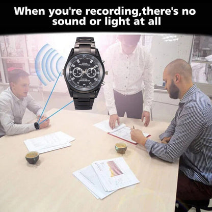 Spy wrist watch cam 1080p 32gb memory