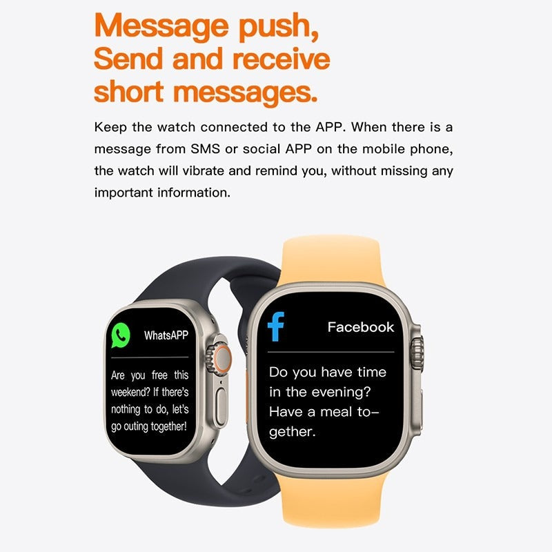 T900 ULTRA 2 SERIES 9 2.19 INCH SCREEN LAXASFIT SMART WATCH