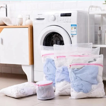 Zipper mesh wash bag