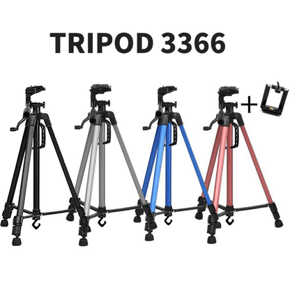 50 inch universal camera tripod with remote - tripod 3366